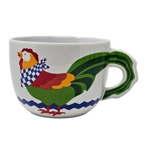Chicken Soup For the Soul 16 OUNCE FTD BOUGUET MUG BOWL MULTICOLOR HANDLED